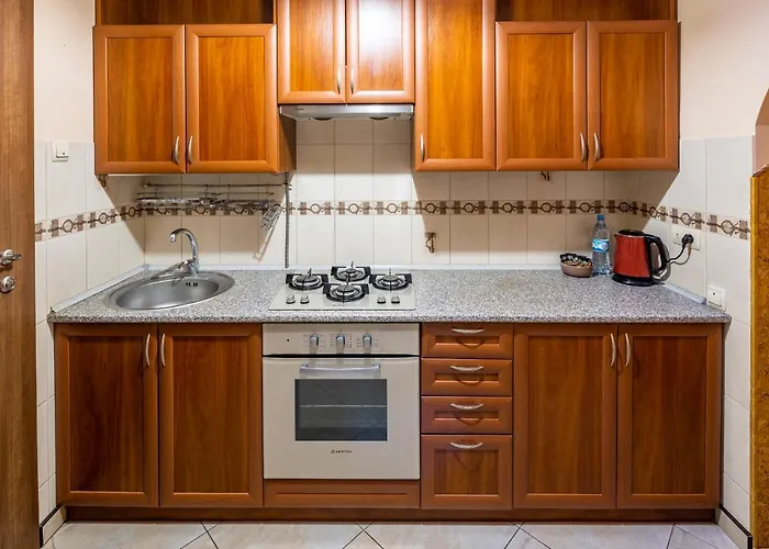 Apartamento The Main Square! 2 Separated Bedrooms, Balcony Leópolis